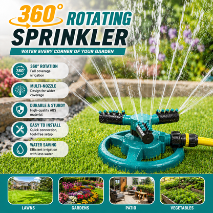 360° Garden Sprinkler