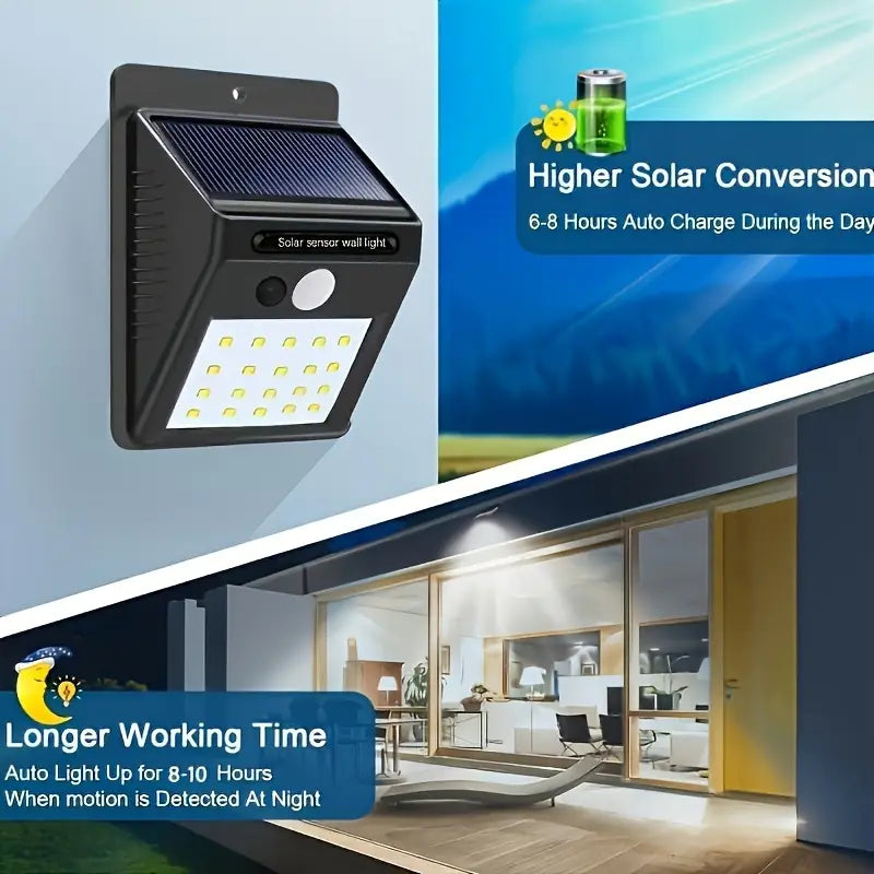 Smart Solar Wall Lamp
